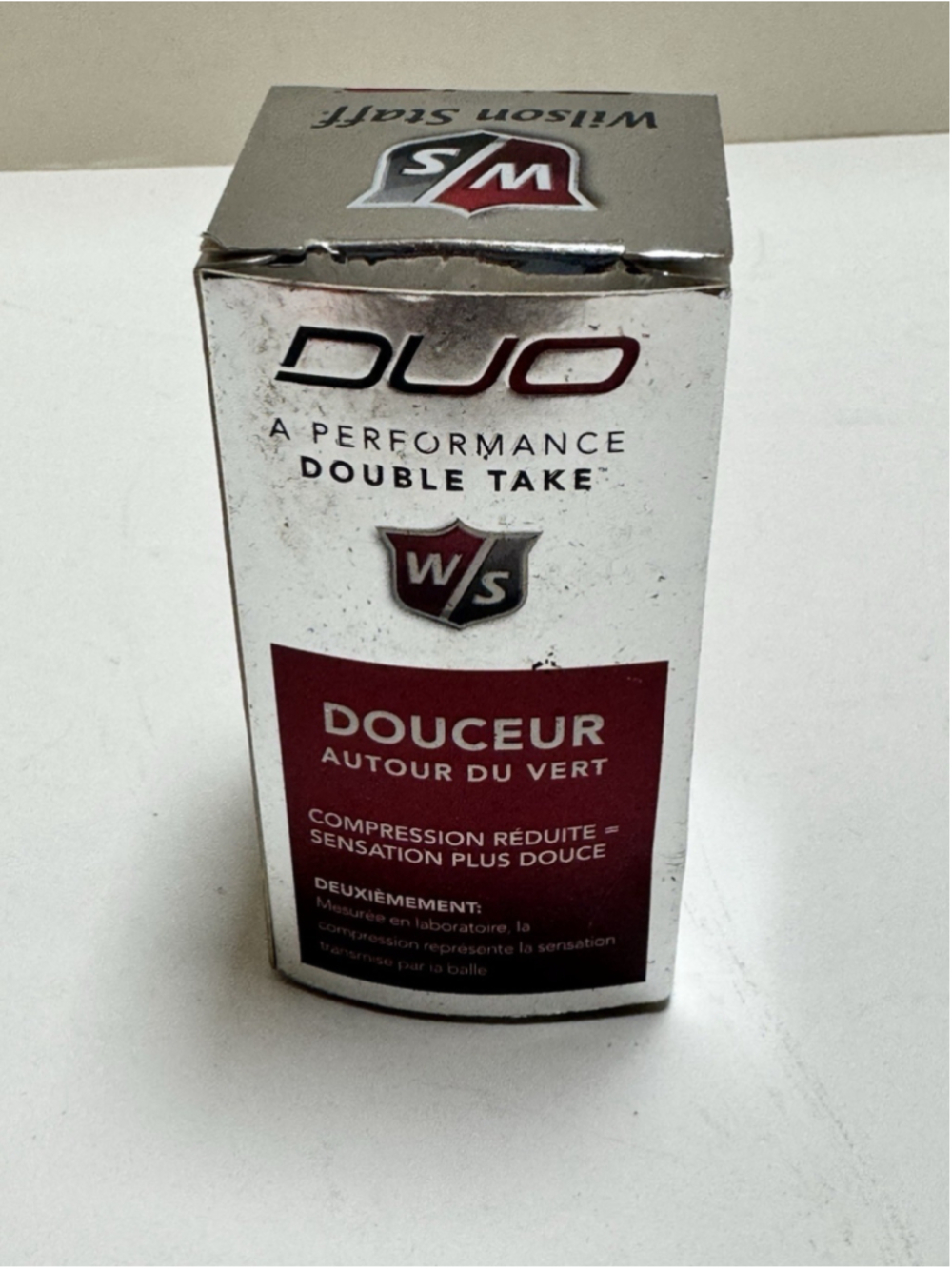 New Wilson Staff DUO Golf Balls Lot of 2 Longer Softer 2012 Wilson Sporting